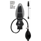 Anal Plug Latex Gonflabil 19.5cm Negru