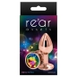Anal Plug Rear Assets Rose Gold S Multicolor