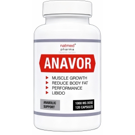 Anavor Creștere Masă Musculară 120 Capsules