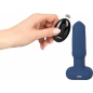 ANOS Plug Anal cu Limba Oscilantă – 10x10, Reîncărcabil Albastru