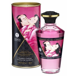 Aphrodisiac Warming Oil Raspberry 100ml pe xBazar