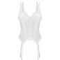 Corset Obsessive Arrowel Alb L-XL