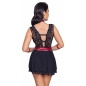 Babydoll Cottelli Collection Anya Negru L