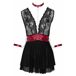 Babydoll Cottelli Collection Anya Negru pe xBazar