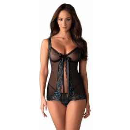Babydoll Obsessive Chemise Negru