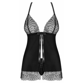 Babydoll Obsessive Chiccanta Negru pe xBazar