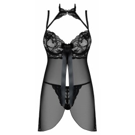 Babydoll Obsessive Elizenes Negru pe xBazar