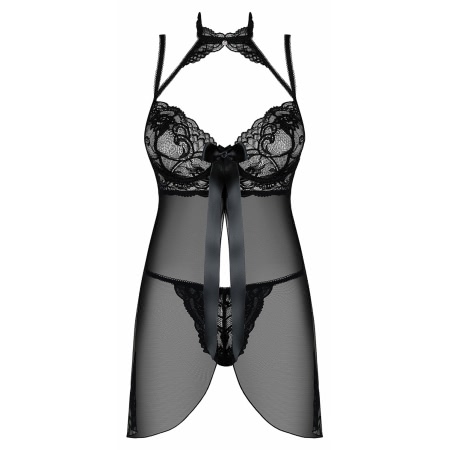 Babydoll Obsessive Elizenes Negru S-M