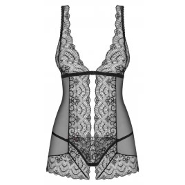 Babydoll Obsessive Firella Negru pe xBazar