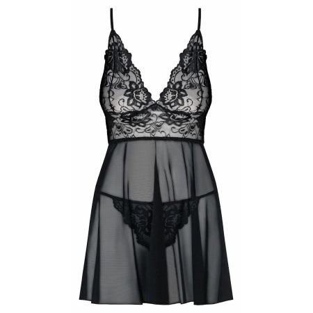 Babydoll Obsessive Idilia Negru S-M