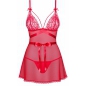 Babydoll Obsessive Lovlea Roșu S-M