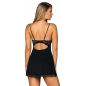 Babydoll Obsessive Luvae Negru L-XL