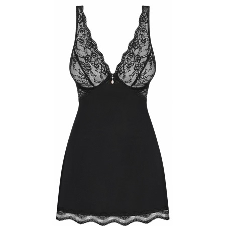 Babydoll Obsessive Luvae Negru L-XL