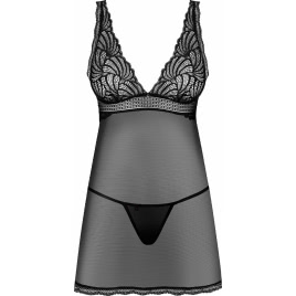 Babydoll Obsessive Sweetia Negru pe xBazar