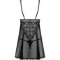 Babydoll Obsessive Sweetia Negru M-L