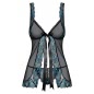 Babydoll Sexy Obsessive Amanta Negru L-XL