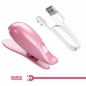 Cleme Vibrante Cayley 10 Moduri cu Telecomandă Reîncărcabilă Roz