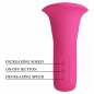 Clyde Limbă Vibratoare 12 Funcții, Reîncărcabil USB Roz