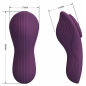 Mane Vibrator Clitoridian Magnetic Reîncărcabil Bluetooth Mov