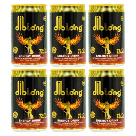 Set 6 x Bautura Energizanta Cu Ginseng Diblong 150ml
