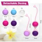 Beautiful Kegel Set: 5 Bile Vaginale Progresive, Discrete Multicolor