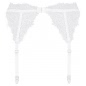 Portjartier Obsessive Bianelle Alb L-XL