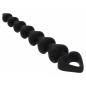 Bile Anale ToyJoy Heart Beads Negru
