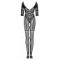 Catsuit Obsessive G329 Negru XL-2XL