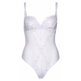 Body Dantelat Leg Avenue Whitley Alb M