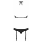 Body Obsessive 830-TEG Negru S-M