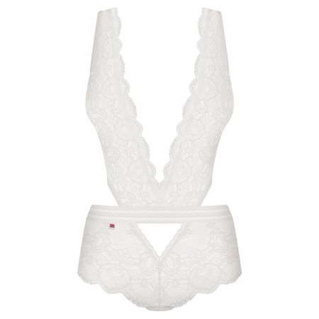 Body Obsessive 853-TED Alb L-XL