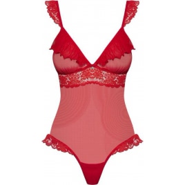 Body Obsessive 863-TED Roșu pe xBazar