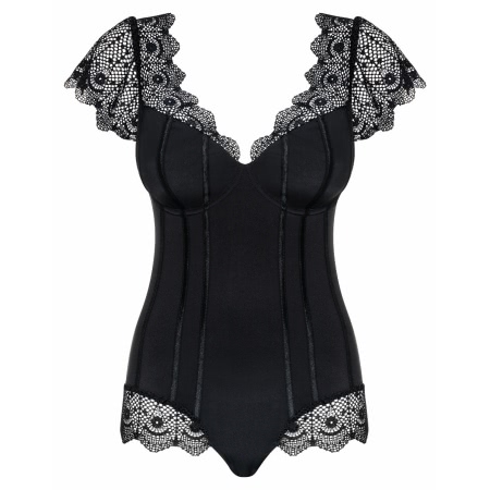 Body Obsessive Moketta Negru S-M