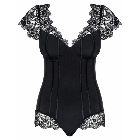 Body Obsessive Moketta Negru L-XL