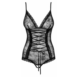 Bodysuit Cu Model Obsessive Slevika Negru pe xBazar