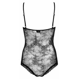 Bodysuit Cu Model Obsessive Slevika Negru S-M