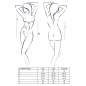 Body Passion Charming Negru S-M