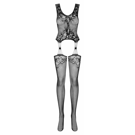 Body Stocking Obsessive F221 Negru XL-2XL