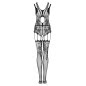 Catsuit Obsessive F239 Negru S-L
