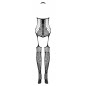 Bodystocking Obsessive F240 Negru XL-2XL