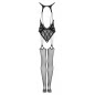 Catsuit Obsessive G324 Negru S-L
