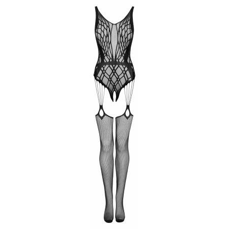 Catsuit Obsessive G324 Negru S-L