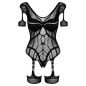 Catsuit Obsessive G334 Negru S-L