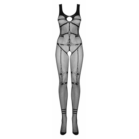 Catsuit Obsessive N123 Negru S-L