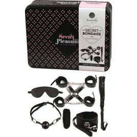 Bondage Kit Secret Play Negru pe xBazar