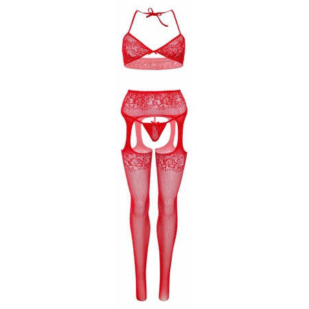 Catsuit Leg Avenue Celeste Roșu XS-L