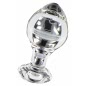 Brilliant Star – Plug Anal Din Sticlă TOYJOY 9x4cm Transparent
