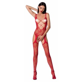 Catsuit Passion BS075 Roșu