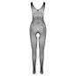 Catsuit Passion BS098 Negru S-L