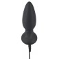 Plug Anal Black Velvets RC Vibrating Negru